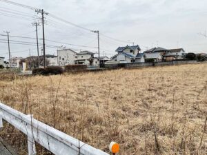 埼玉県久喜市 法人様所有地の大規模な草刈り(20222月)